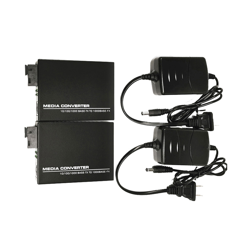 OEM RD-GS5601-20A&B Gigabit Fiber Media Converter 10/100/1000Mbps 20km Bidi SC DC5V 2 Ports for Telecom FTTH