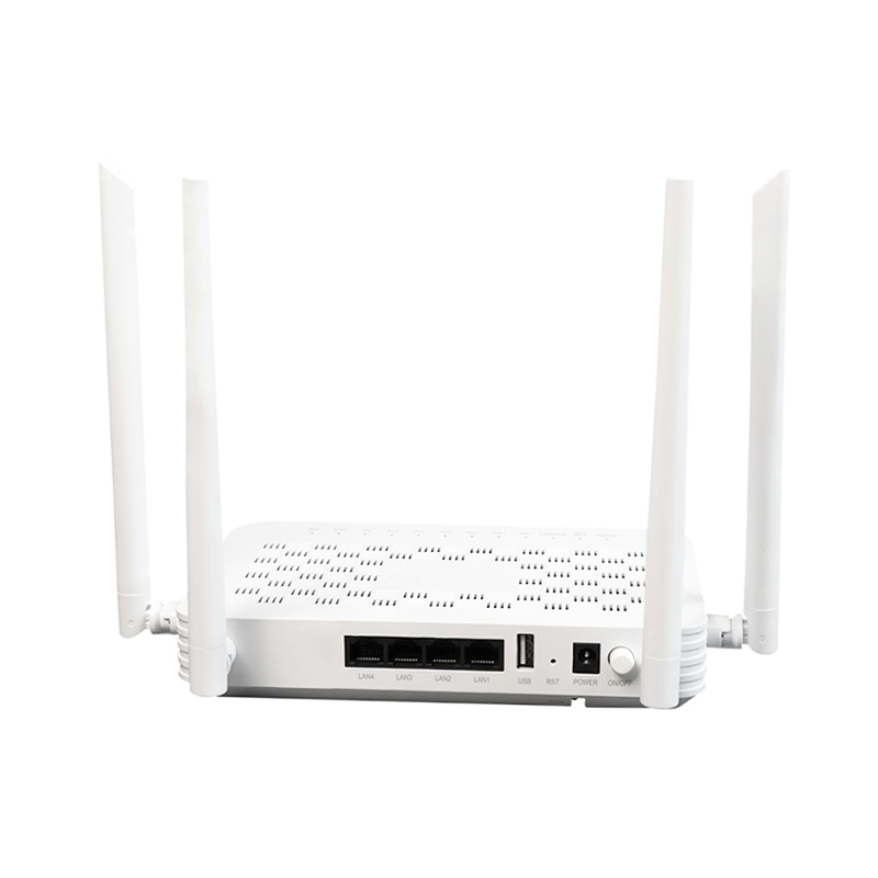 High-Efficiency and Stable Model AC1200 FTTH GPON EPON Dual-Band WiFi 5 ONU 4GE XPON