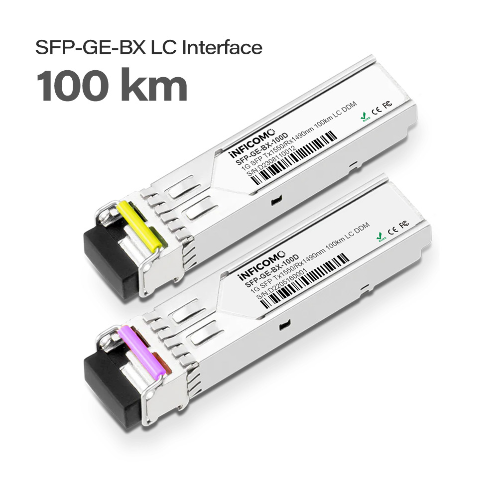 1.25Gb Bidi  1490/1550 nm 100km Single Mode Simplex LC SC 1.25g Sfp Transceiver Module