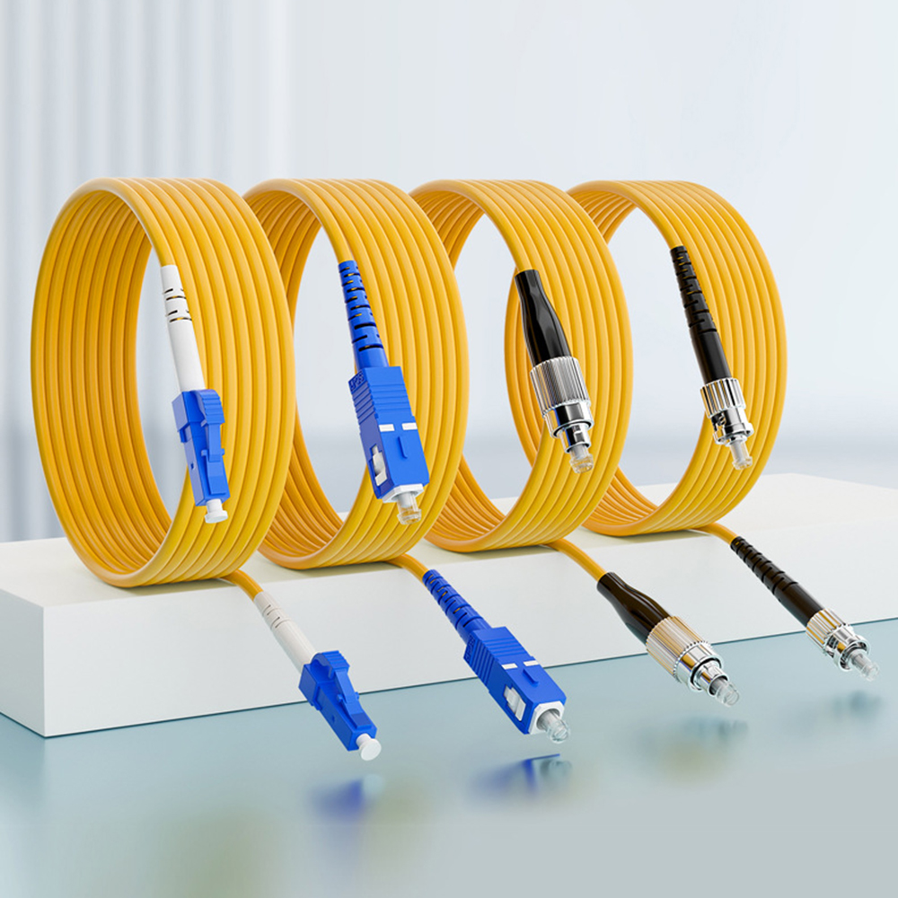 Factory Price Simplex G652D Fiber SC-SC/1M UPC Patch Cord FTTH IP Network 30-Year Warranty