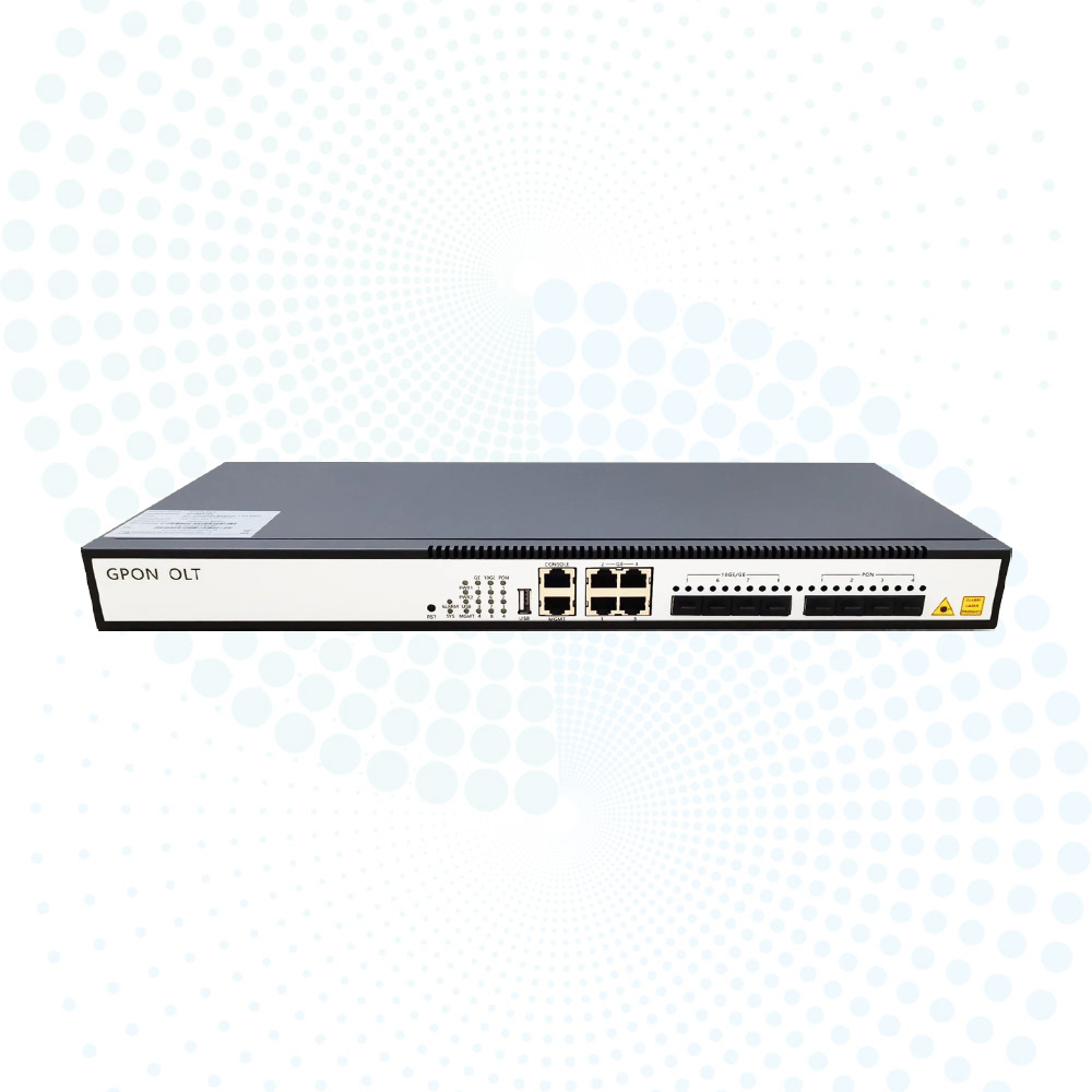 4*GPON Port 4*10G SFP+4*GE RJ45 Uplink 4 Puertos GPON OLT 4 PON Port OLT for ISPs Operators