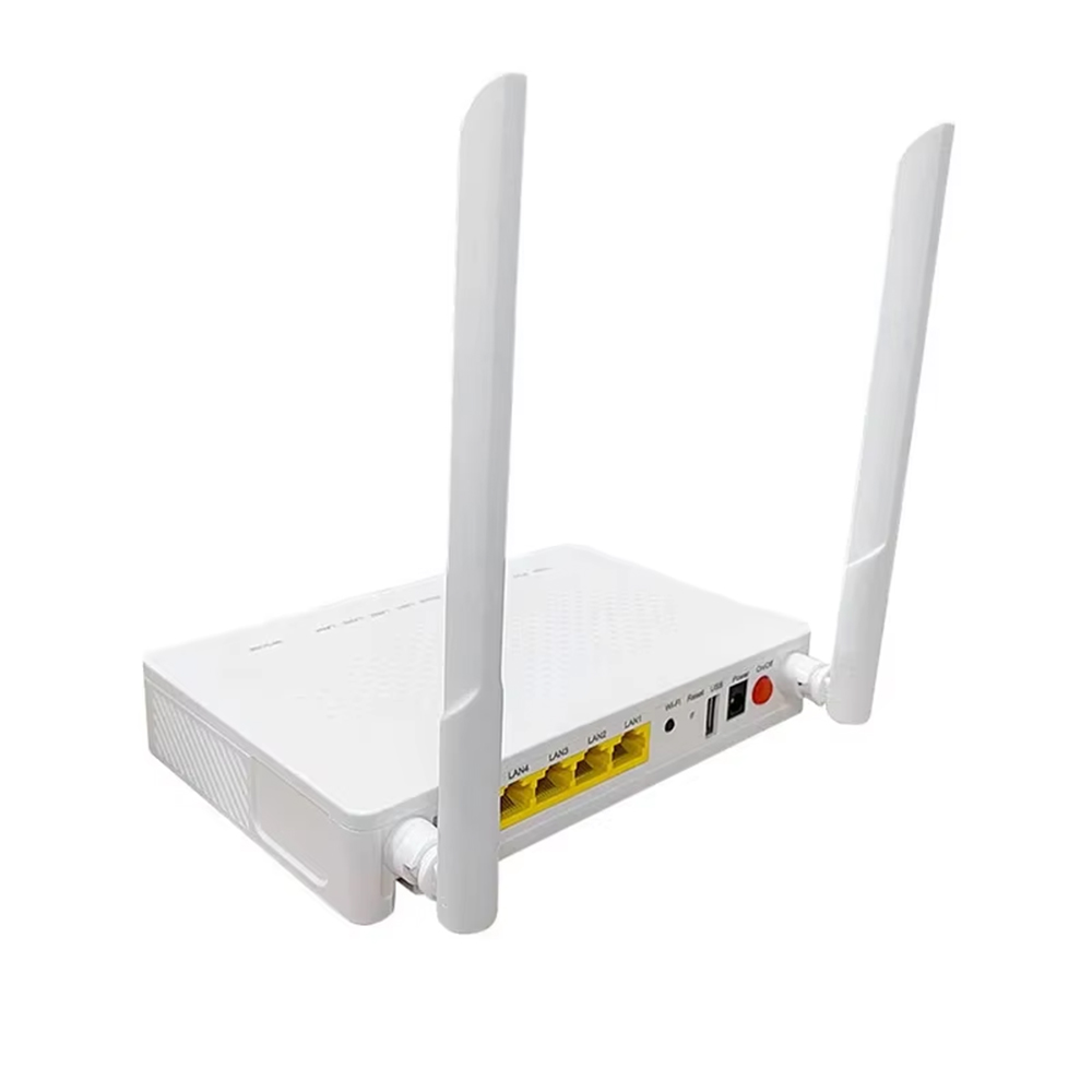 Brand New F660 V8.0 RJ45 Optical Fibers 1GE 3FE 1POTS 1USB WiFi ONT Router Xpon ONU for FTTH Network