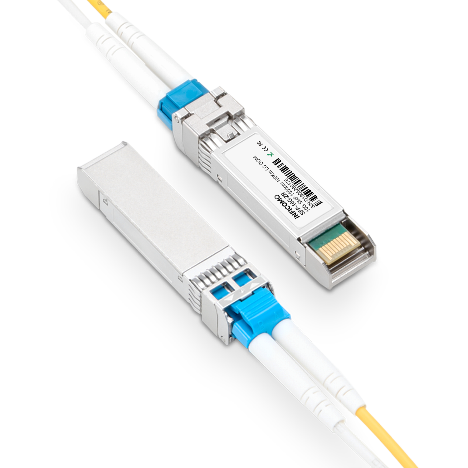 Best Quality 10G SFP+ 100KM 1550nm Fiber Optic Transceiver Module
