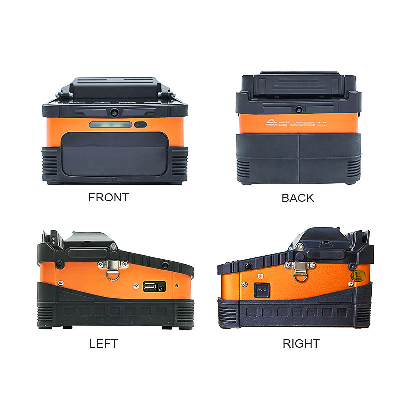 AI-6A Automatic Optical Fiber Fusion Splicer Intelligent FTTH Splicing Machine with 8s Splicing Time and 60dB Return Loss