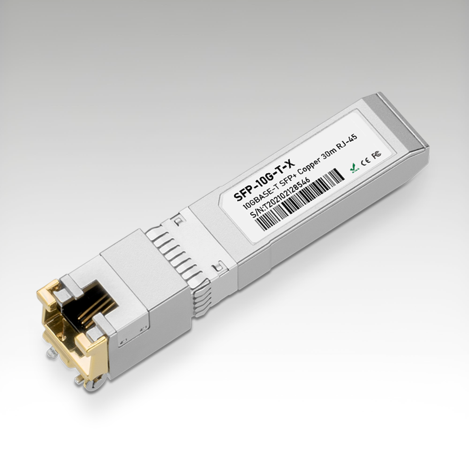 Fully Compatible SFP-10G-T-X 10G SFP+ Copper RJ45 30m Transceiver Module