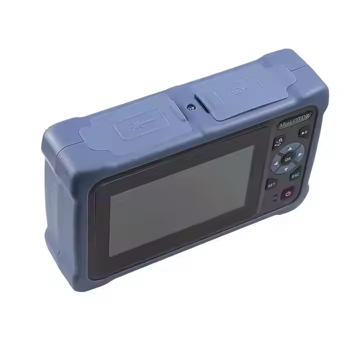 FTTH NK4000D 100km Handheld Multifunction Mini OTDR 1310/1550nm Fiber Optic Tester G.652 SM FC/UPC Connector 173x109x45mm 0.5kg