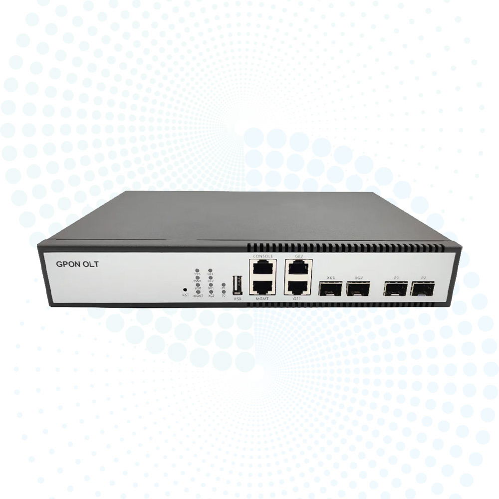 Intelligent Mini Olt Fiber Optical Network Terminal GPON Olt Gpon 2 Ports