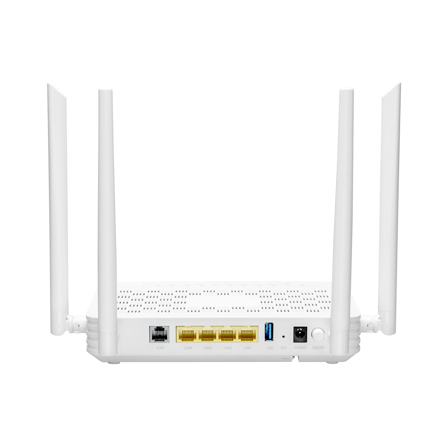 AX3000 High Speed WIFI6 ONU Router Con PON Solutions 2.4G&5G Gigabit 4GE Modem 1VoIP CATV XPON GPON Wifi ONT