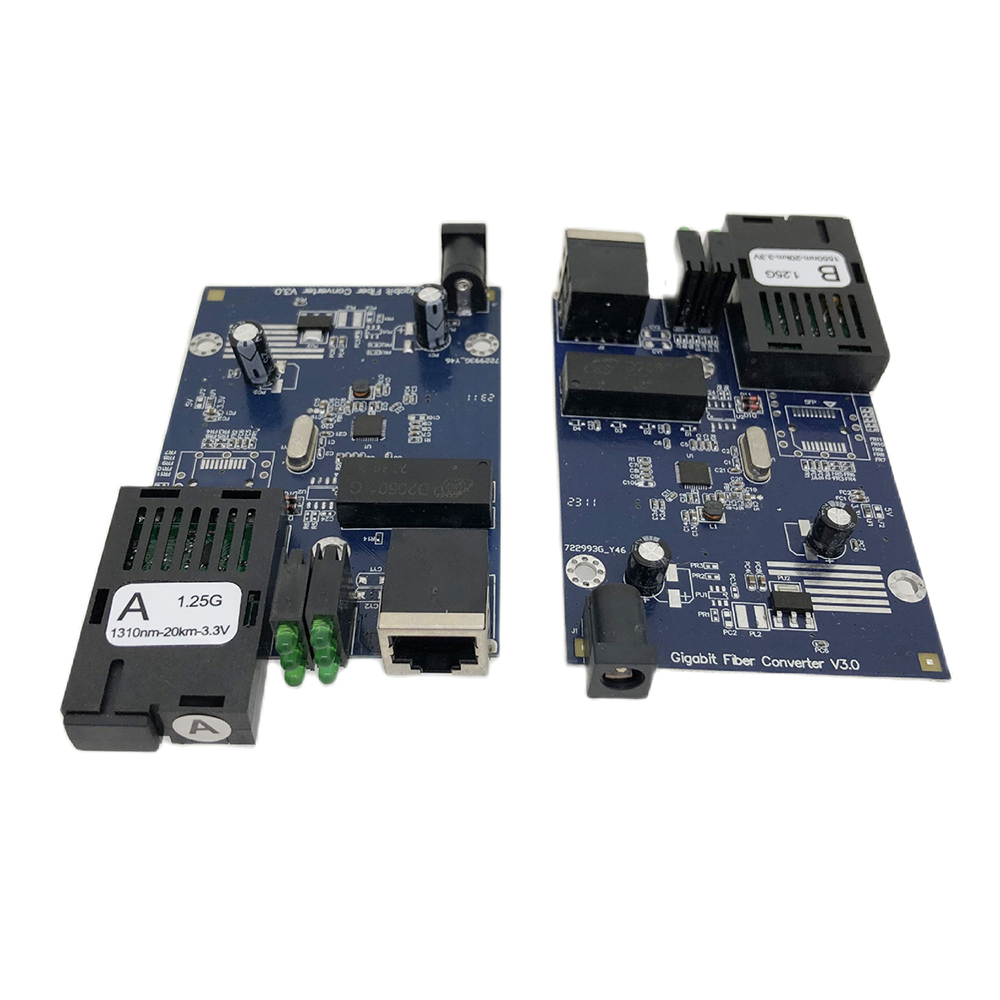 Fiber Optic Equipment Data Optical Transceiver 10M/100M/1000M Fiber Media Converter
