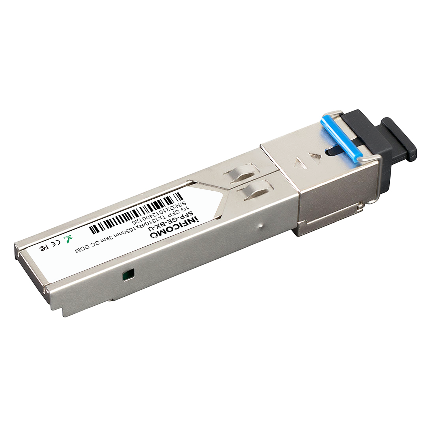 SFP 1.25G 3km 1310/1550nm SC Connector BIDI Optical Transceiver Module