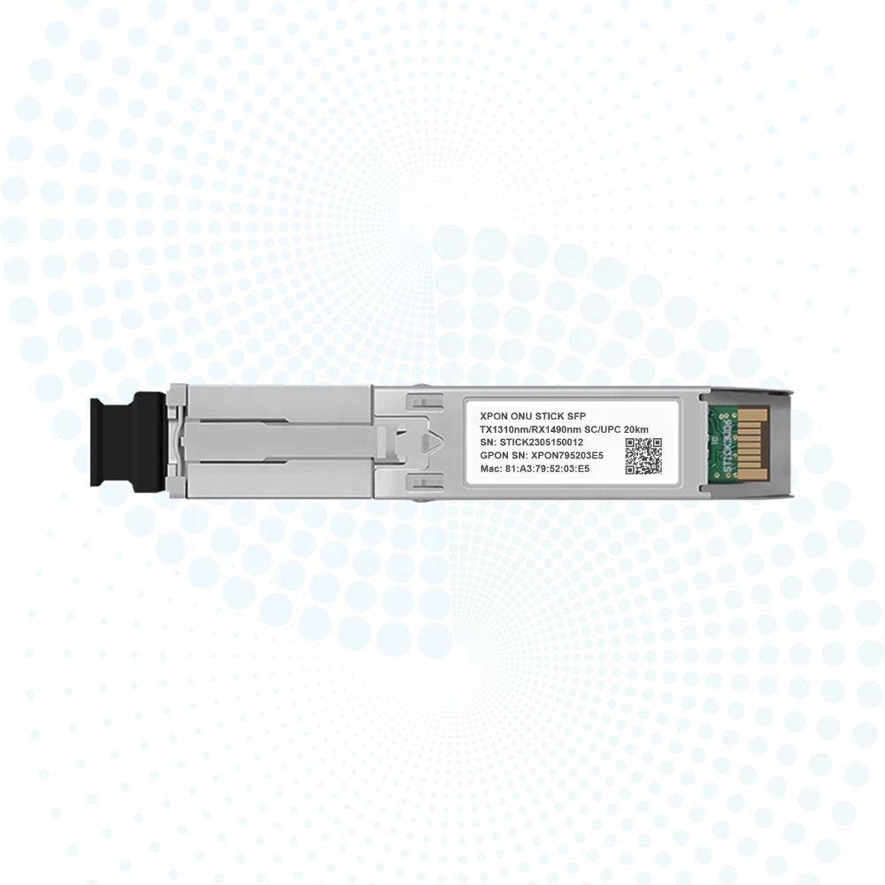 Intelligent PON Stick EPON GPON XPON SFP ONU SC Connector ONU Stick