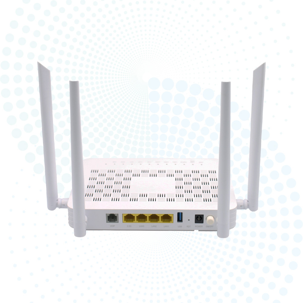 High Quality INFICOMO X3124 AX3000 XGPON 2.5G/10G Dual Band WiFi6 ONU with USB3.0 and RJ45 Ports for FTTH/FTTB/FTTR