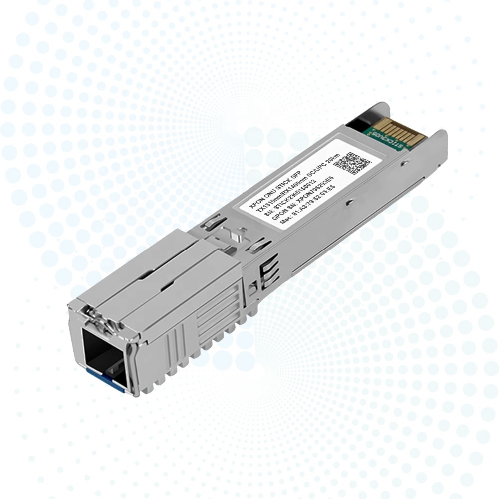 Intelligent PON Stick EPON GPON XPON SFP ONU SC Connector ONU Stick