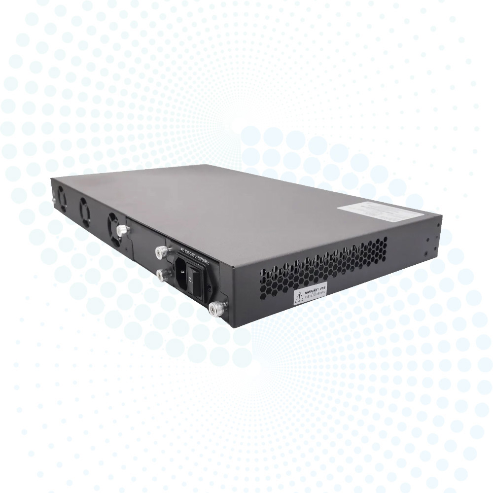 High Quality 8-Port 10G EPON OLT with RJ45 1U 19-inch Chassis AC Powered 8-port EPON OLT