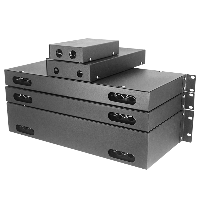 4/8/12/24 Port Optical Fiber Cable Box 48 Cores LC/SC Square Terminal Distribution Frame