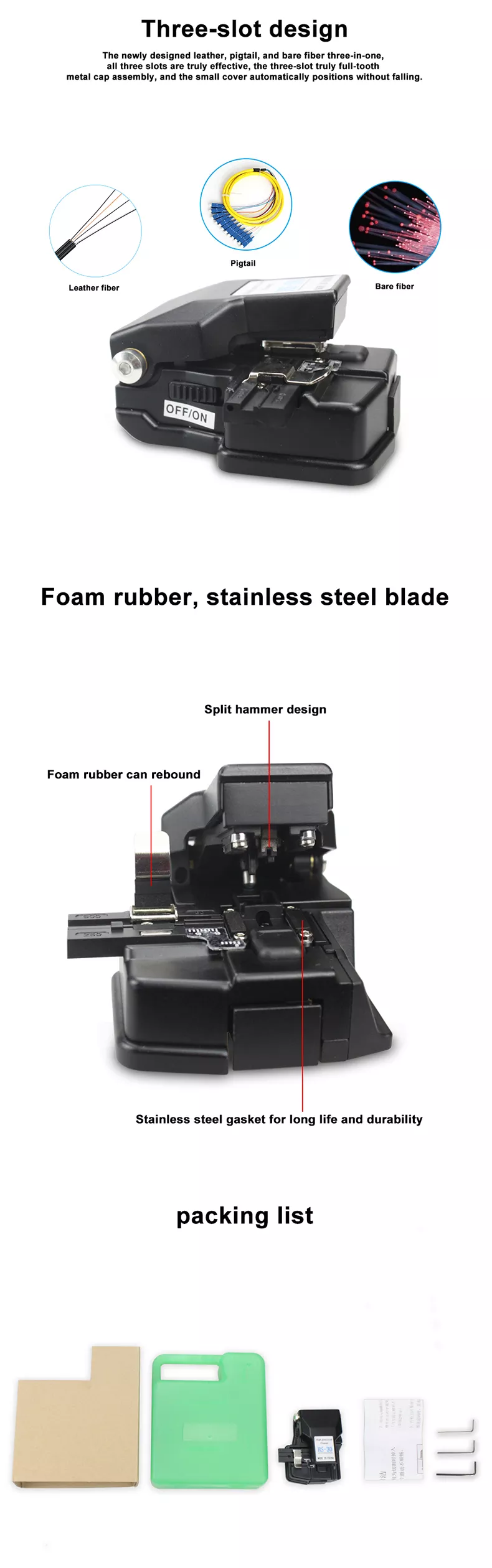 Fiber Optical Cleaver Detail 3