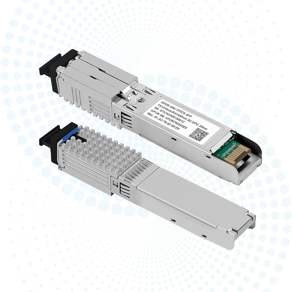 Intelligent PON Stick EPON GPON XPON SFP ONU SC Connector ONU Stick