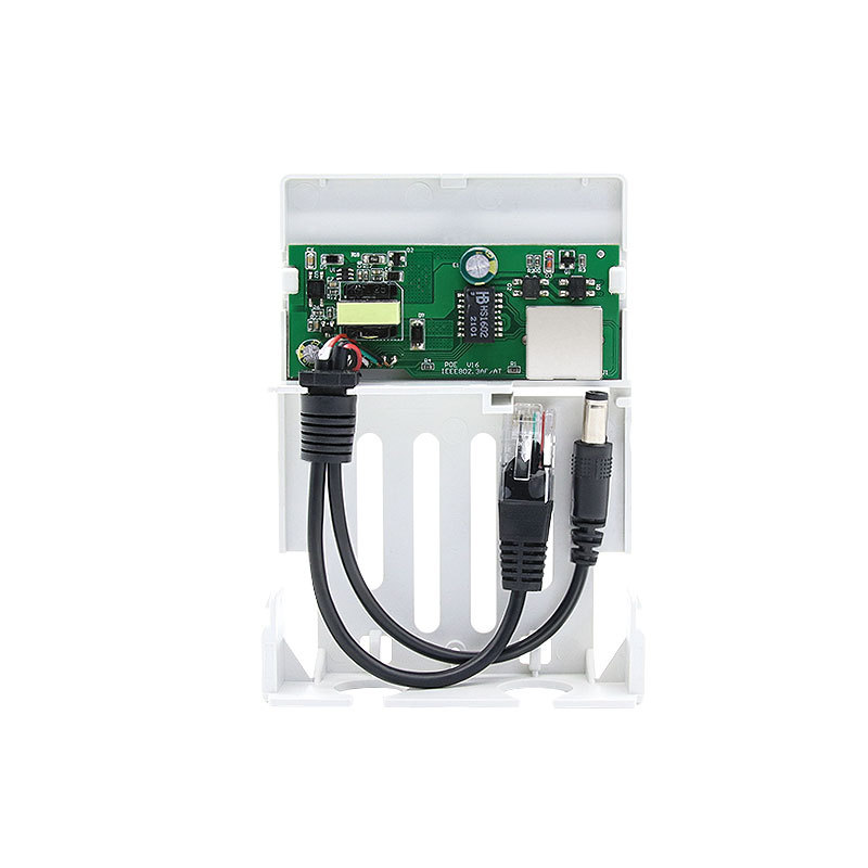 Outdoor 10/100M PoE Splitter 48V to 12V 2A IEEE802.3af Isolated 1.5KV 12 Months Warranty CE RoHS FCC Certified