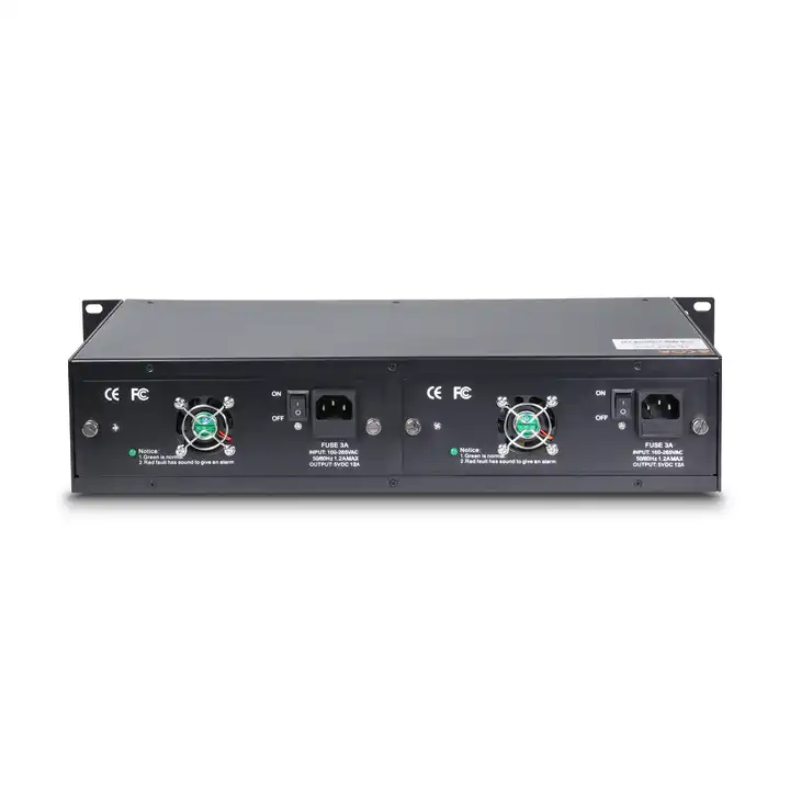 16-Slot Media Converter Chassis View 2