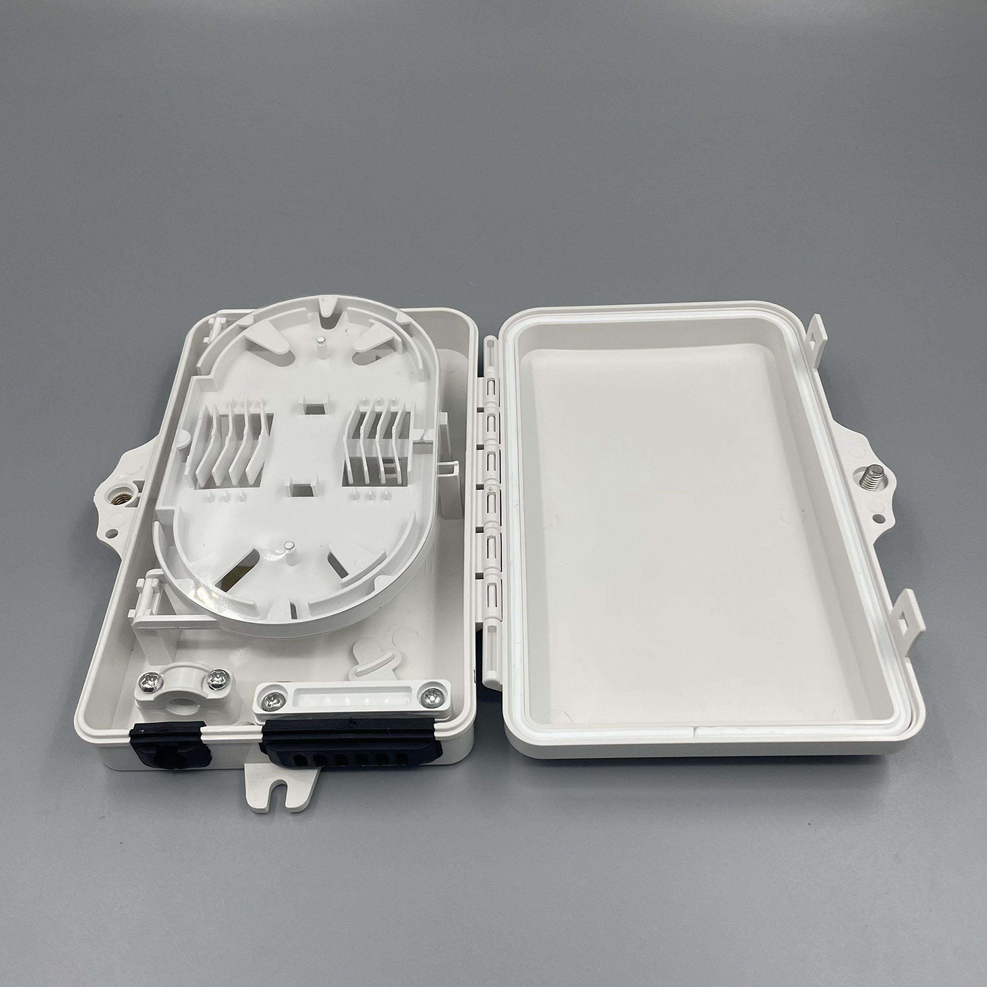 FTTH FAT-4 Port IP66 Waterproof 4 Cores Fiber Optic Termination Wall Mount Box Fiber Terminal Box Enclosure