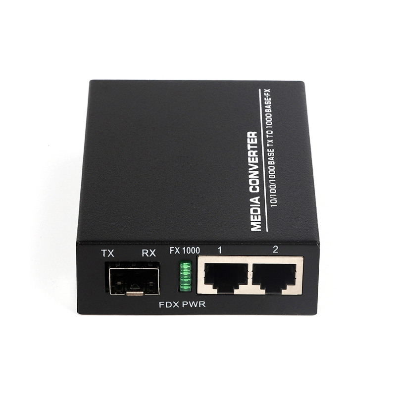 Fiber Optic Media Converter Front Display