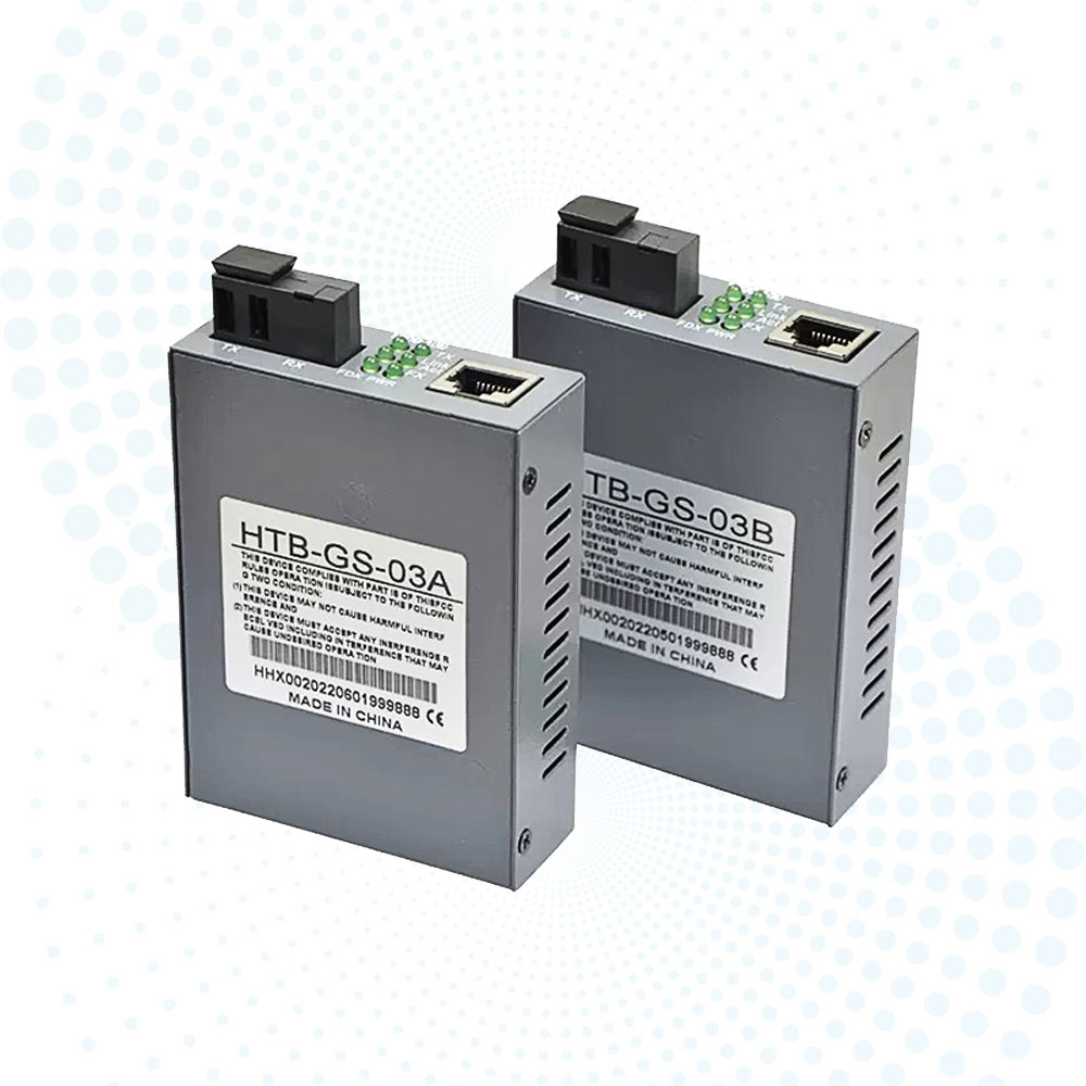 Gigabit Fiber Converter HTB-GS-03/AB 10/100/1000M 20KM Fiber Media Converter HTB-GS03-20AB