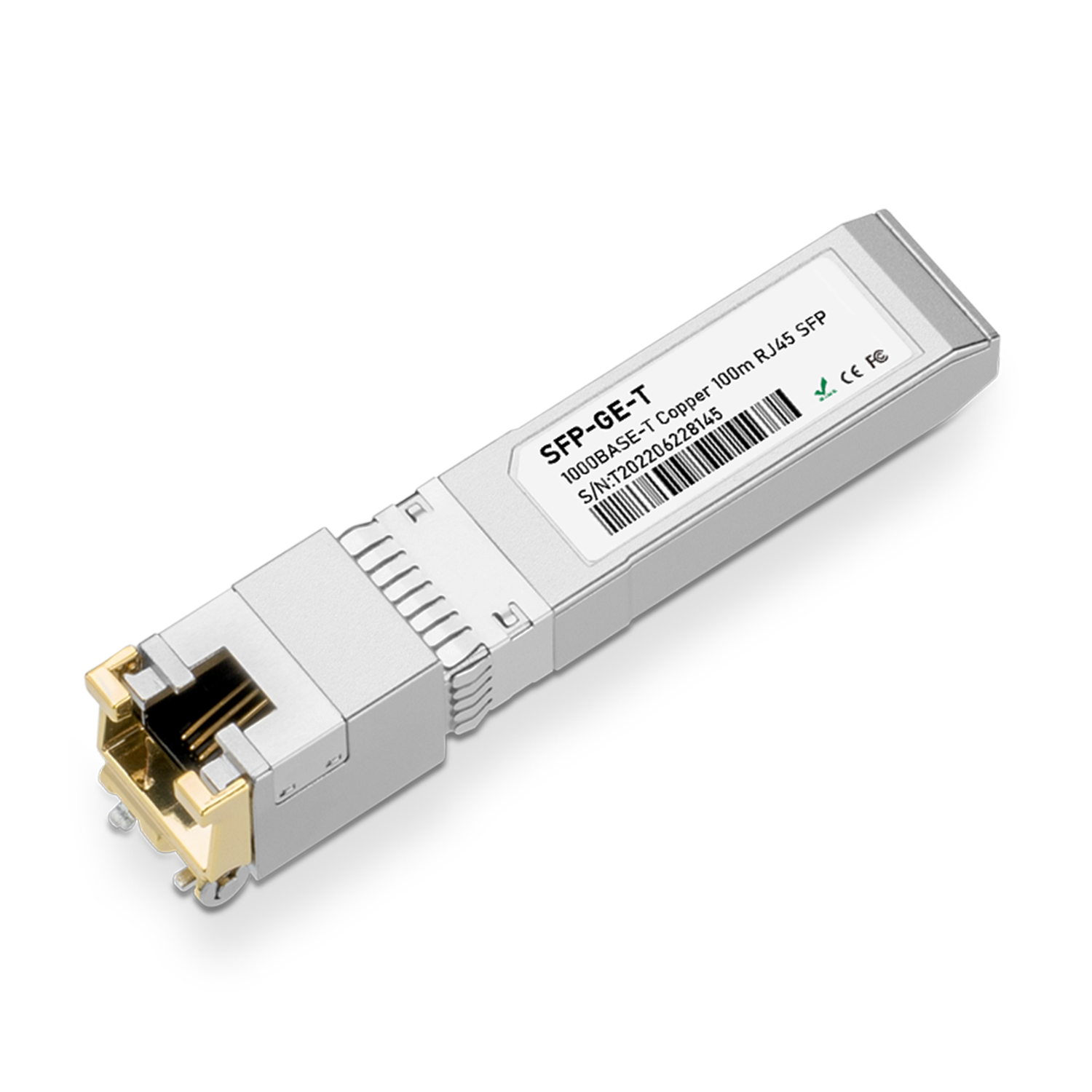 Stable Supply 1000M SFP Fiber Optic Transceiver to RJ45 Copper SFP Module
