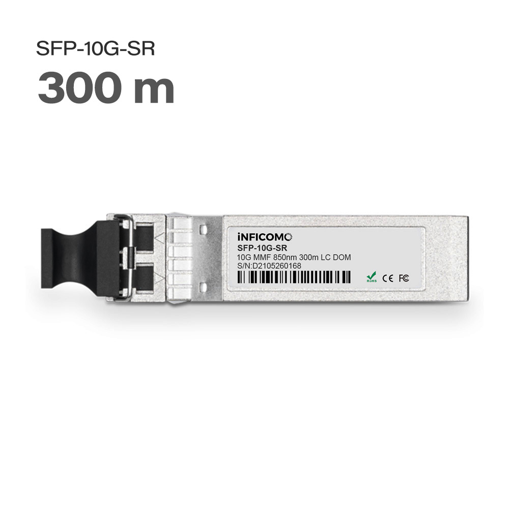 SFP-10G-SR 10GBASE-SR 850nm 300M OM3 LC 10G SR Optical Transceiver Module SFP-10G-SR-S