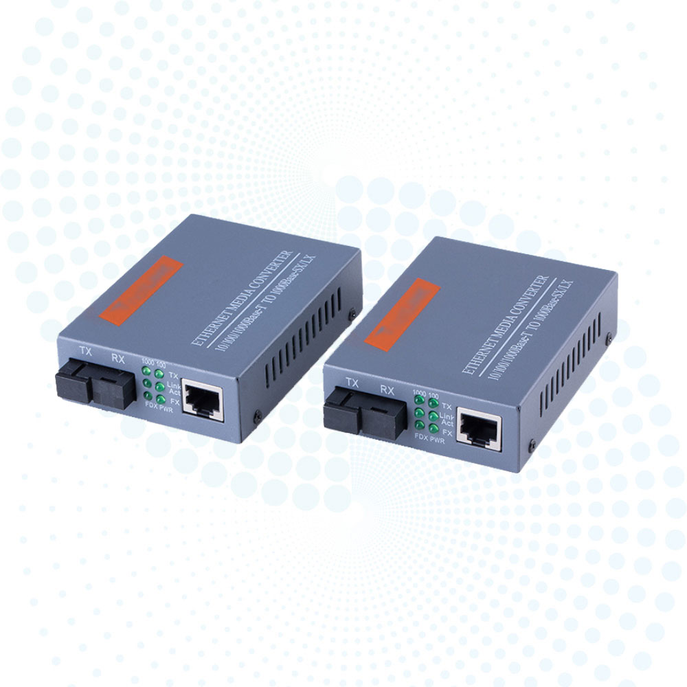 Gigabit Fiber Converter HTB-GS-03/AB 10/100/1000M 20KM Fiber Media Converter HTB-GS03-20AB