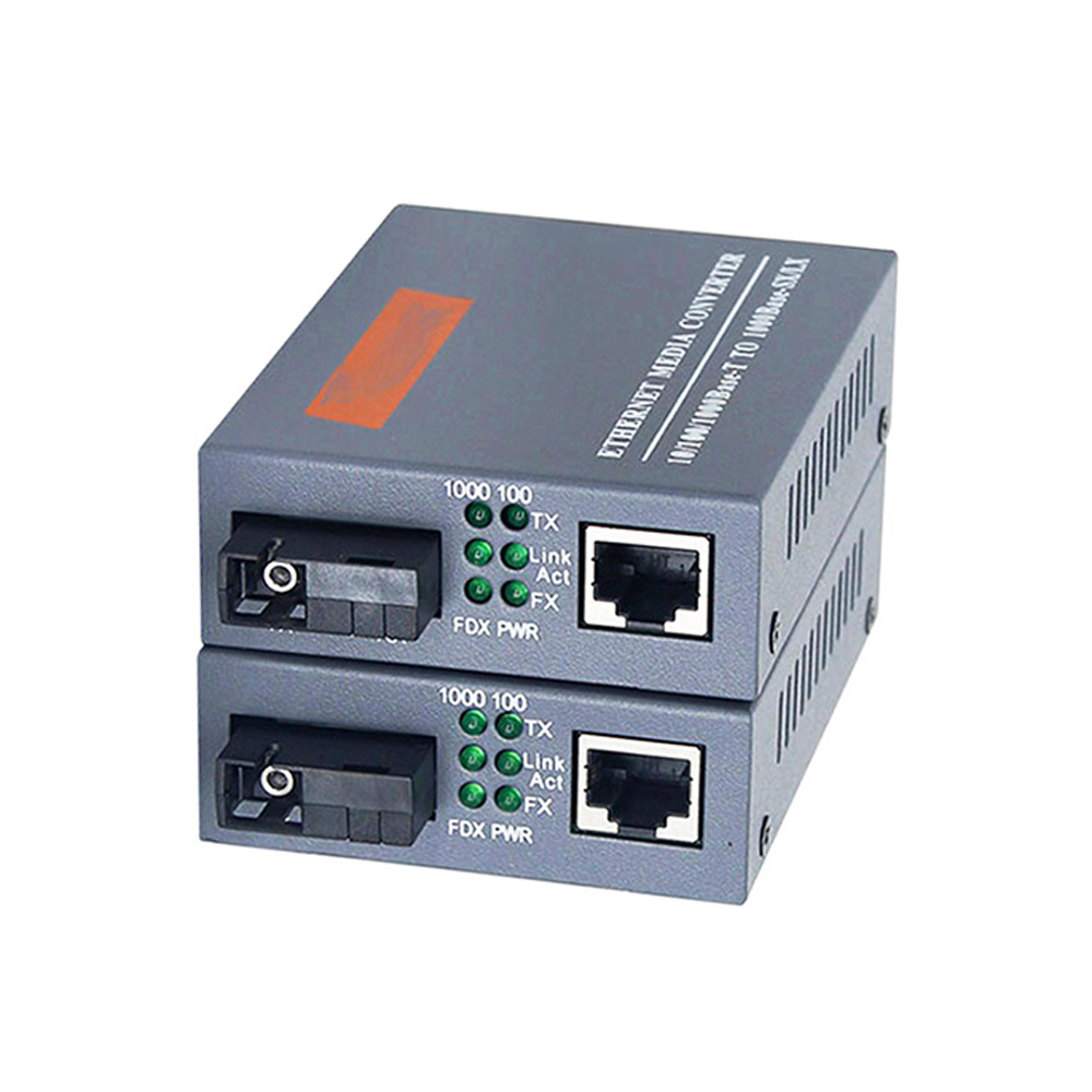 HTB-GS -03AB 3km/20km/40km/60km Single-mode Fiber Gigabit Ethernet Optical Converter SC Fiber Port