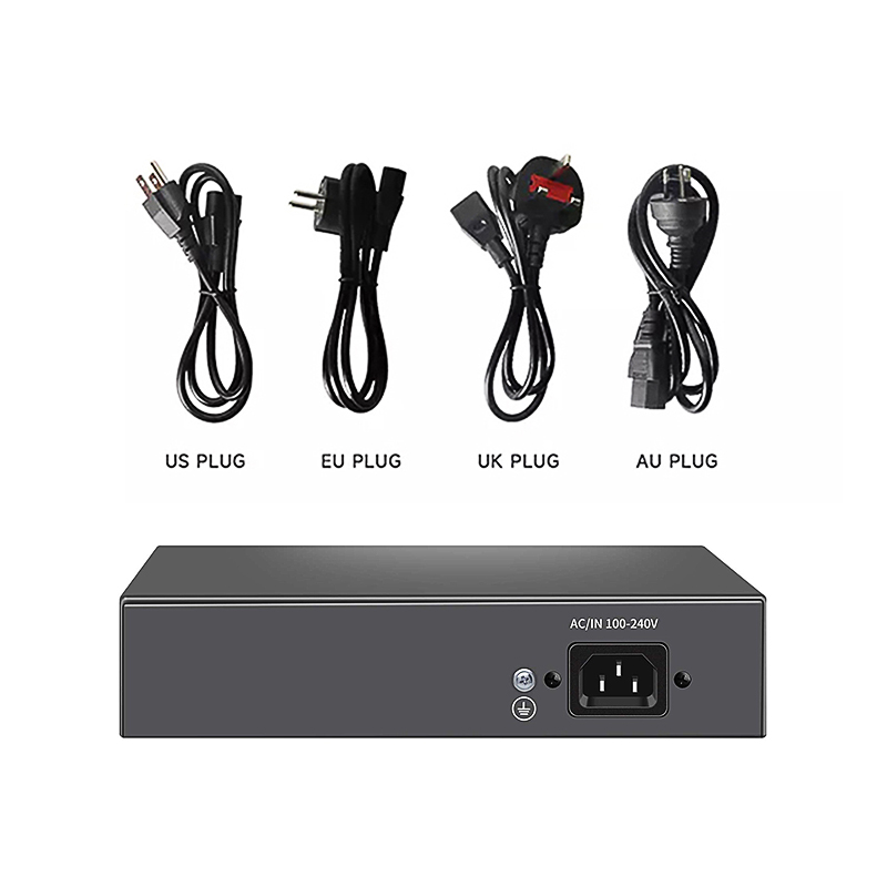Easy to Use Poe Switch 8 Port 10/100Mbps PoE Ethernet Switch for Access Points IP Camera