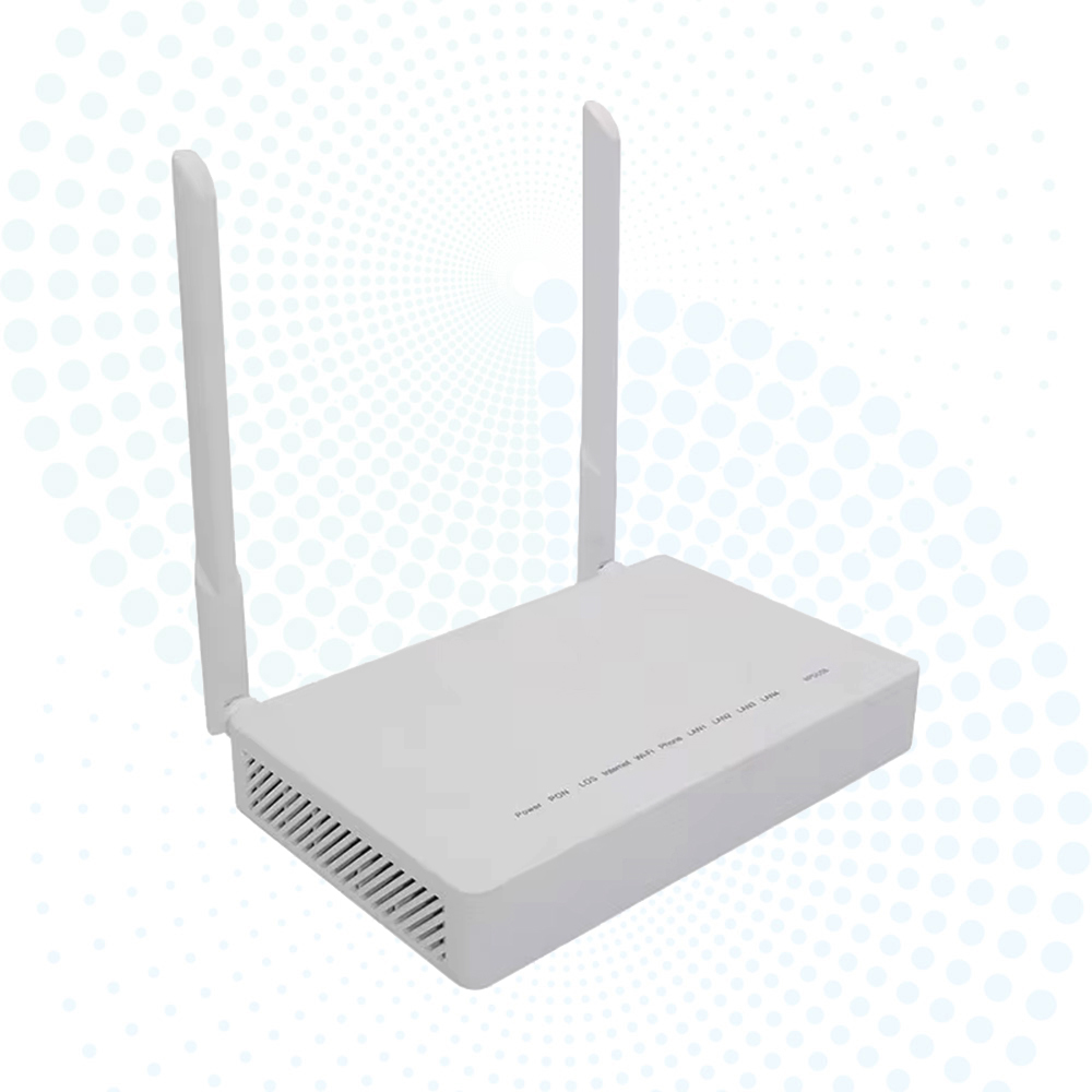XPON ONT F660 V8 WiFi 1GE+3FE+VoIP+USB Fiber ONU with External Antenna