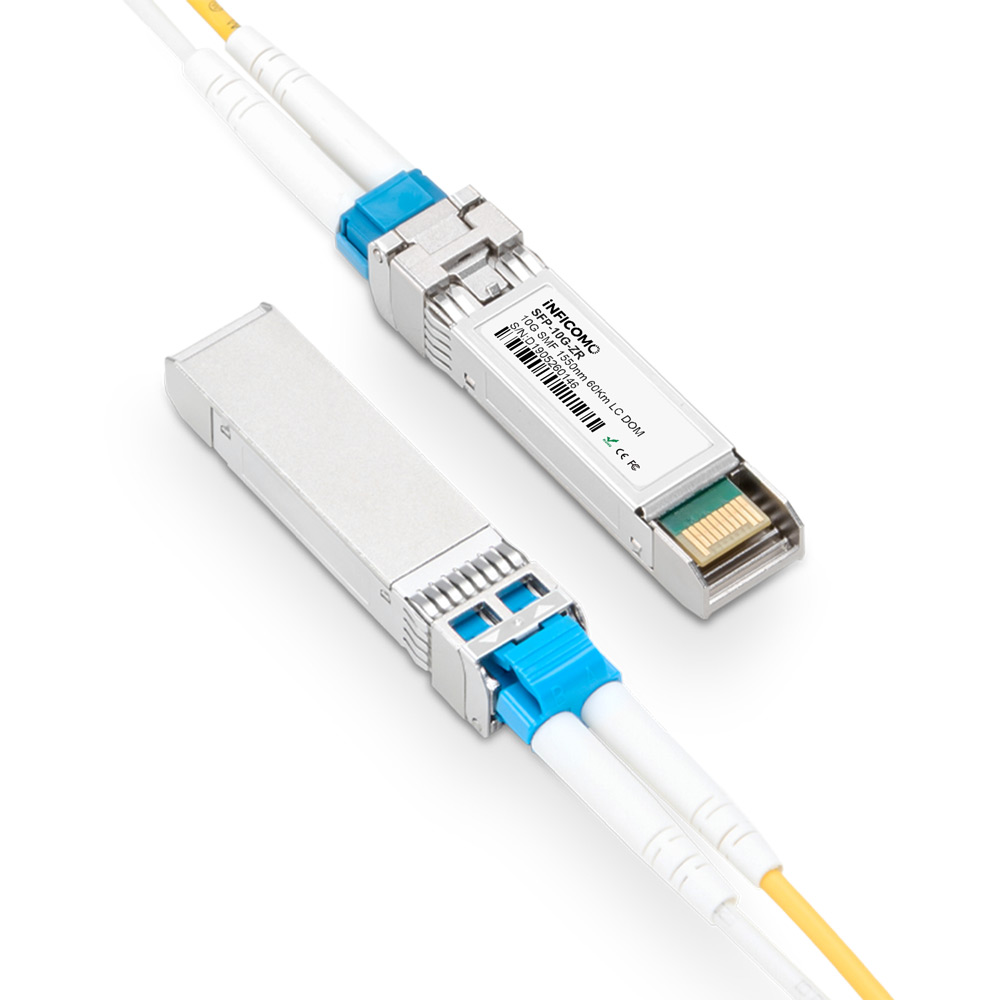 SFP+ Module 10G ZR 60km Optical Transceiver 1550nm LC Connector SFP-10G-ZR