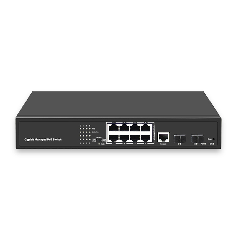 POE Managed Switch Port View