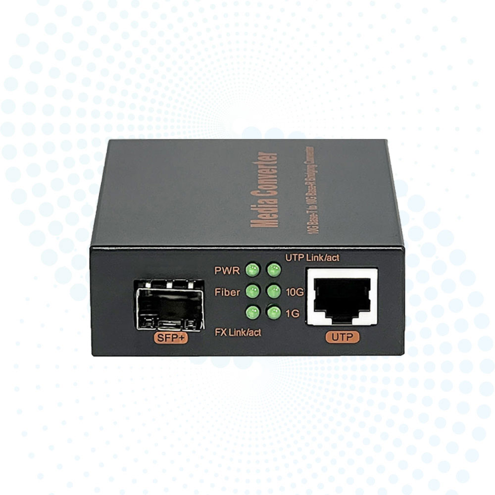 Reliable Quality 1.25G/2.5G/10G Fiber Optical Media Converter RJ45 Slot SFP Transceiver