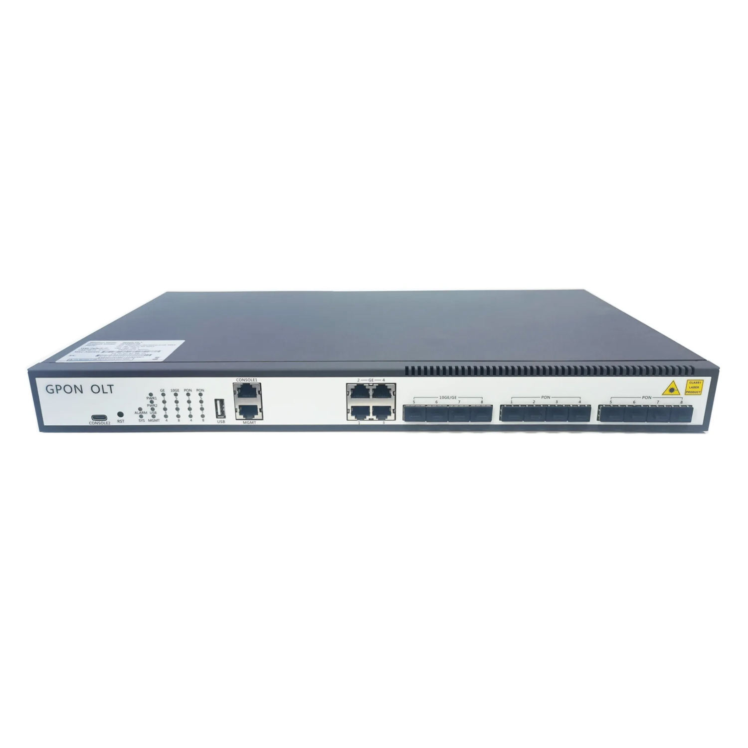 Ultra-stable Type 8 Ports Gpon 10G Best Price with VSOL OLT Support Alarm Management  8 Ports GPON OLT