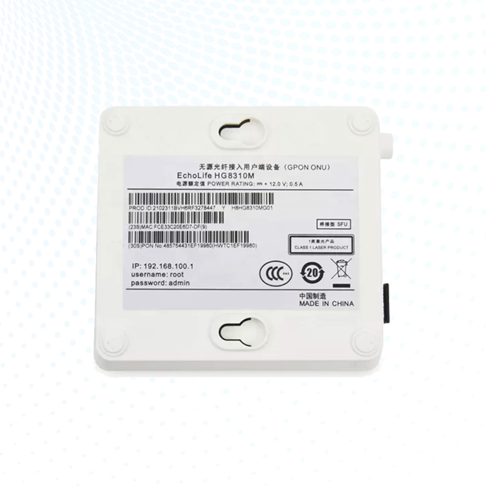 FTTH GPON ONU HG8310M HG8010 1GE Optical Network Terminal SC/UPC