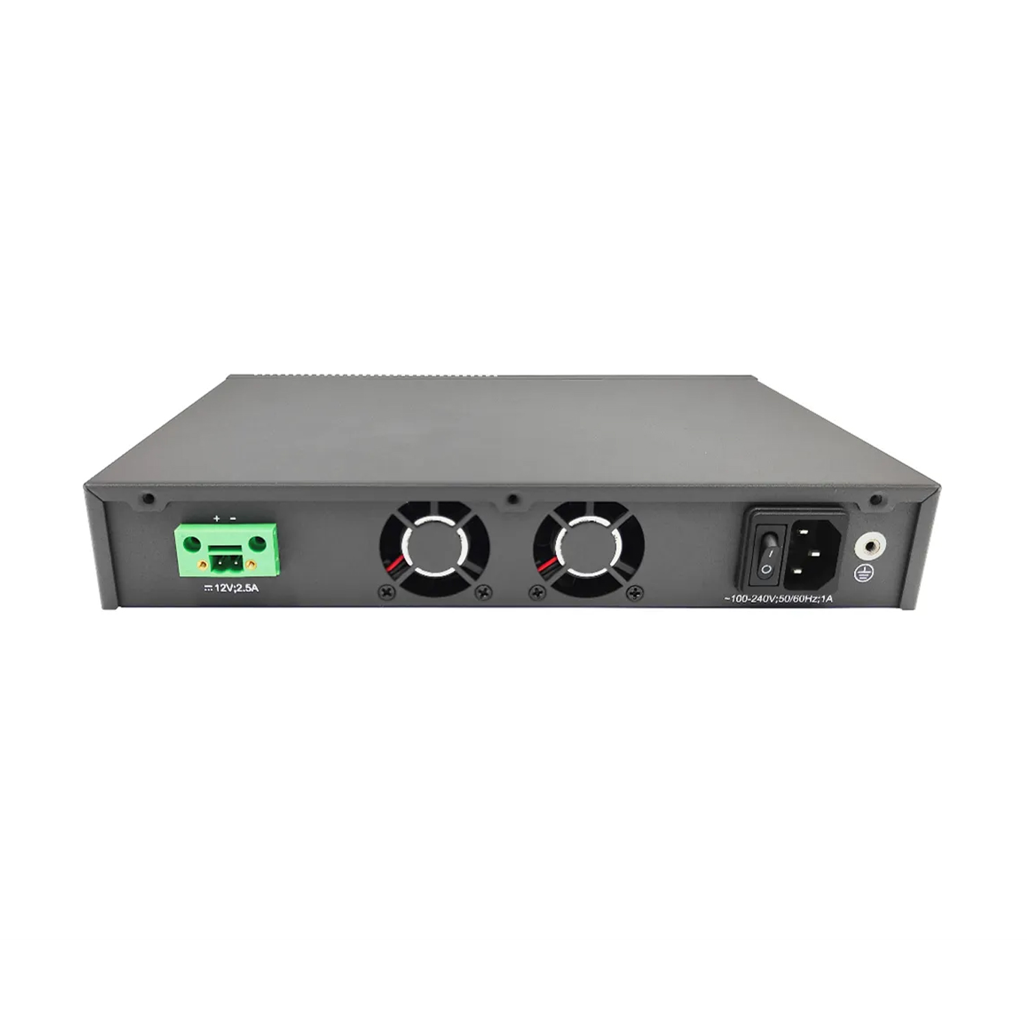 MINI GPON OLT 2 Port Rear View