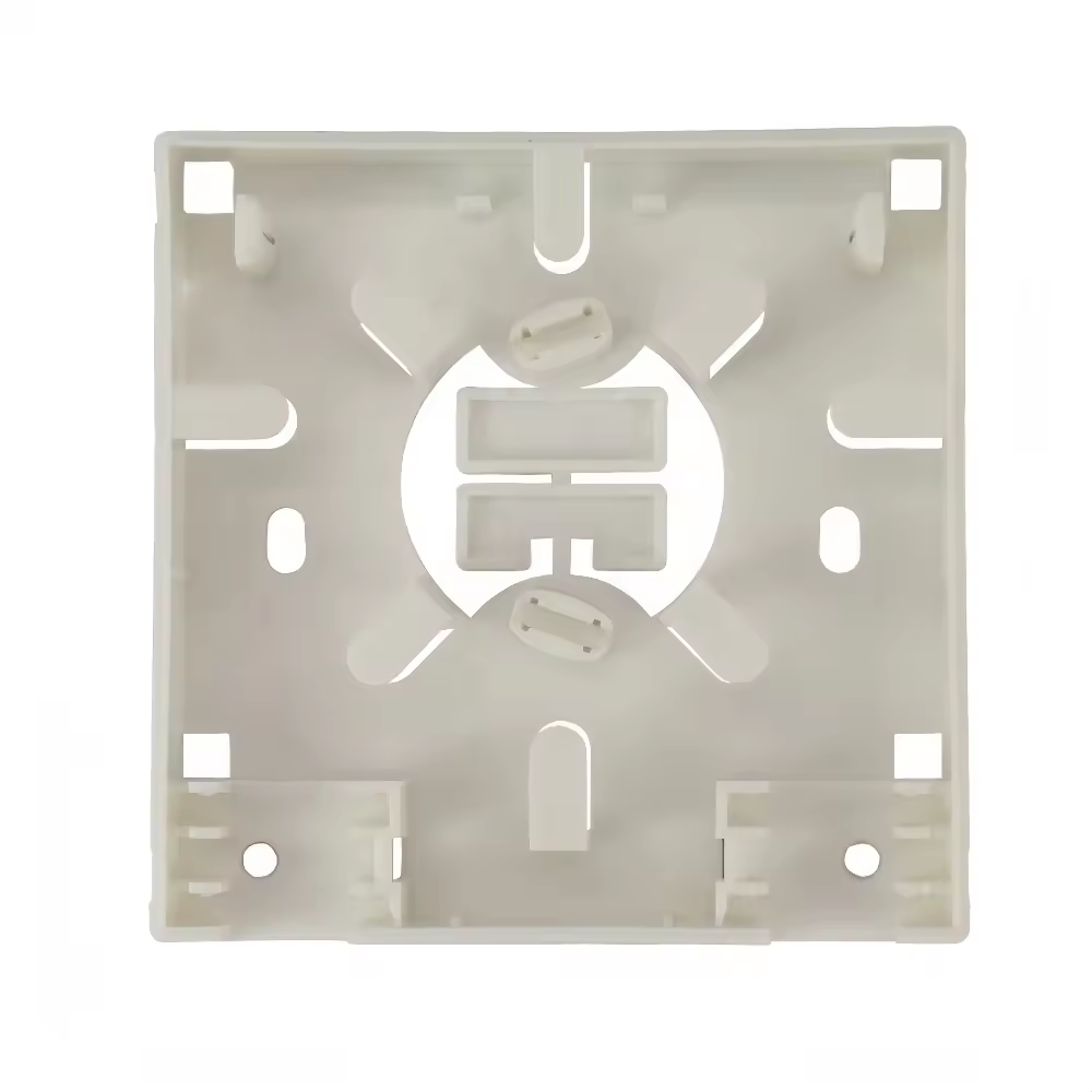 FTTX 86 type Fiber optic Faceplate desk box/terminal box 2 cores Fiber socket panel SC adaptor FTTH Optical Rosette