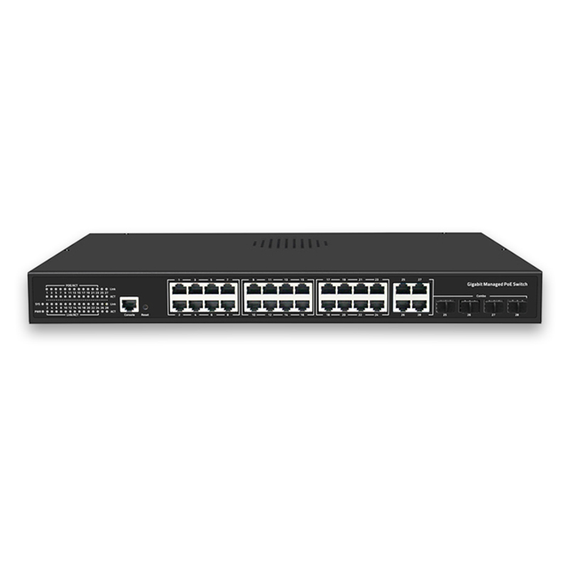 L2 POE Manage Switch Front View