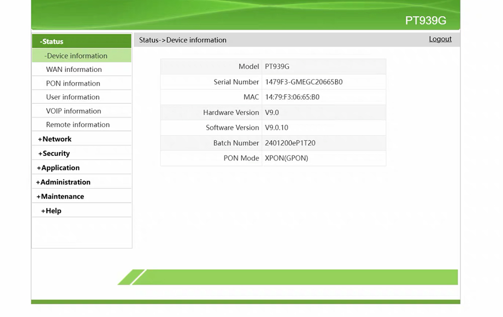 Interface Layout 1