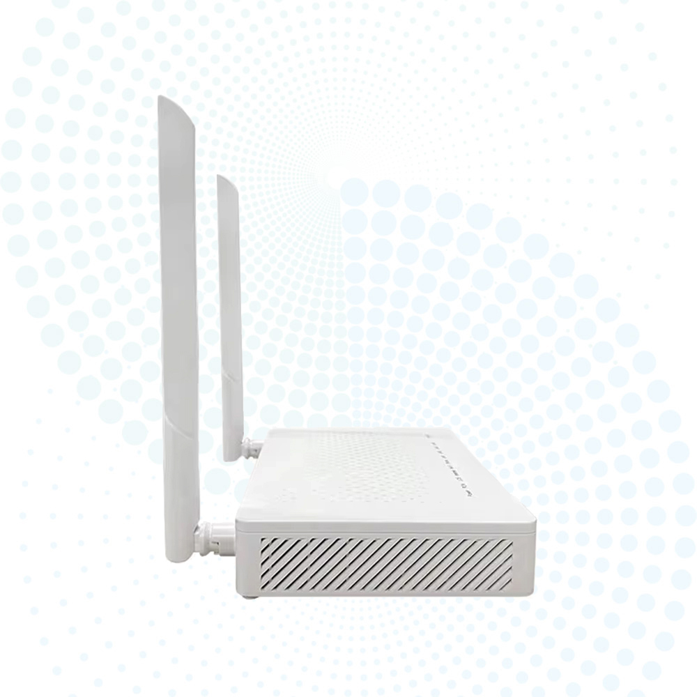 F660 V8 XPON ONU WiFi Router 1GE+3FE+Voice+USB FTTH Fiber ONT Device
