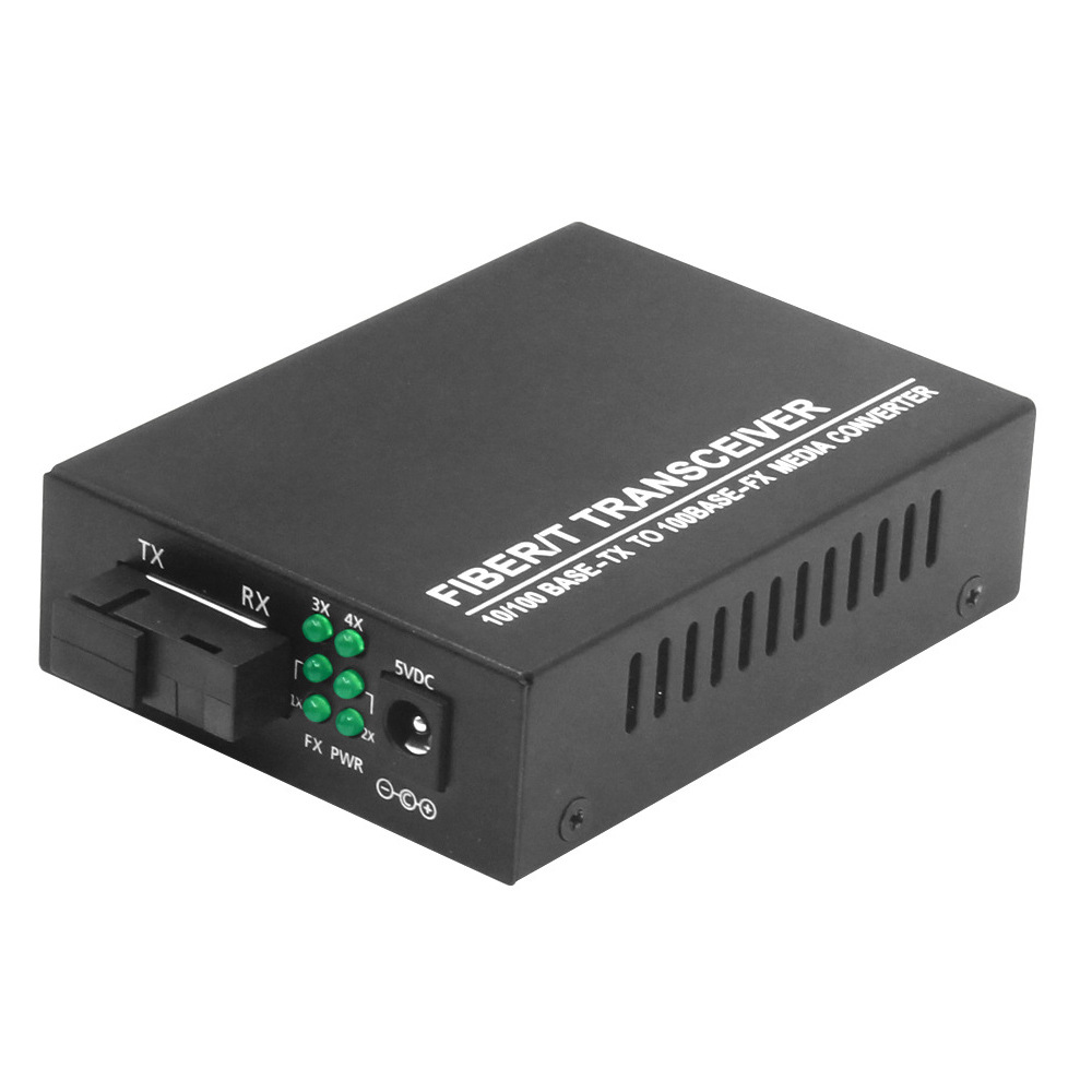Reliable Quality Inficomo RD-FE104 Self-adaptive 10/100Mbps 100M Media Converter 1310nm/1550nm 4 RJ45 Port Ethernet Fiber for