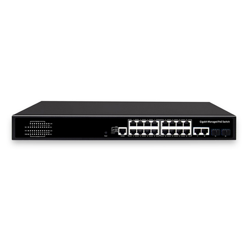PoE Switch Front View