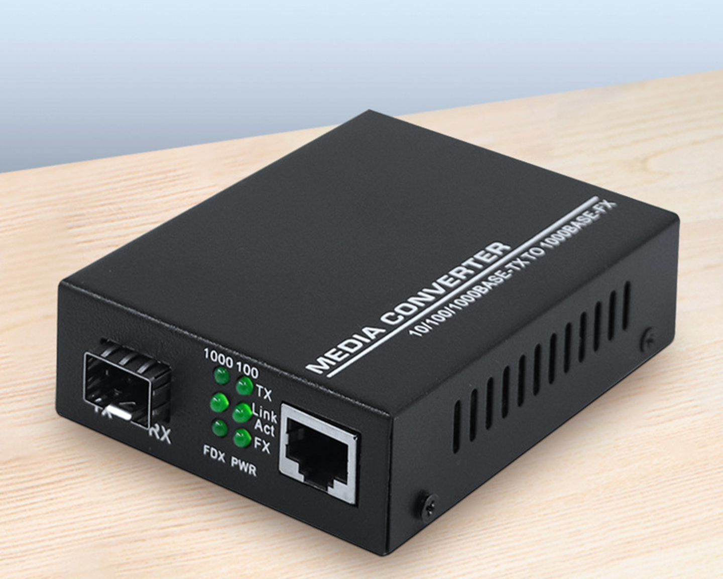 10/100/1000MB to SFP Media Converter