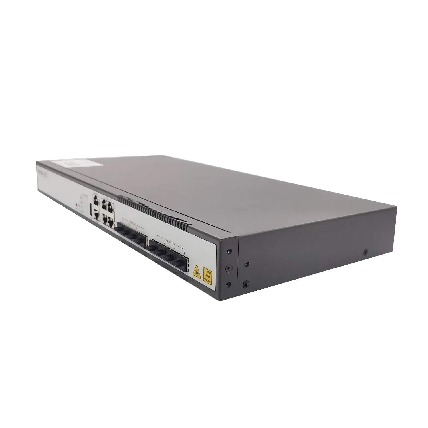 EPON OLT 4 Port Gigabit RJ45 Uplink FTTH ONU 1U 19inch Chassis AC Powered E5500V4 2 for RJ45 + 2 for SFP