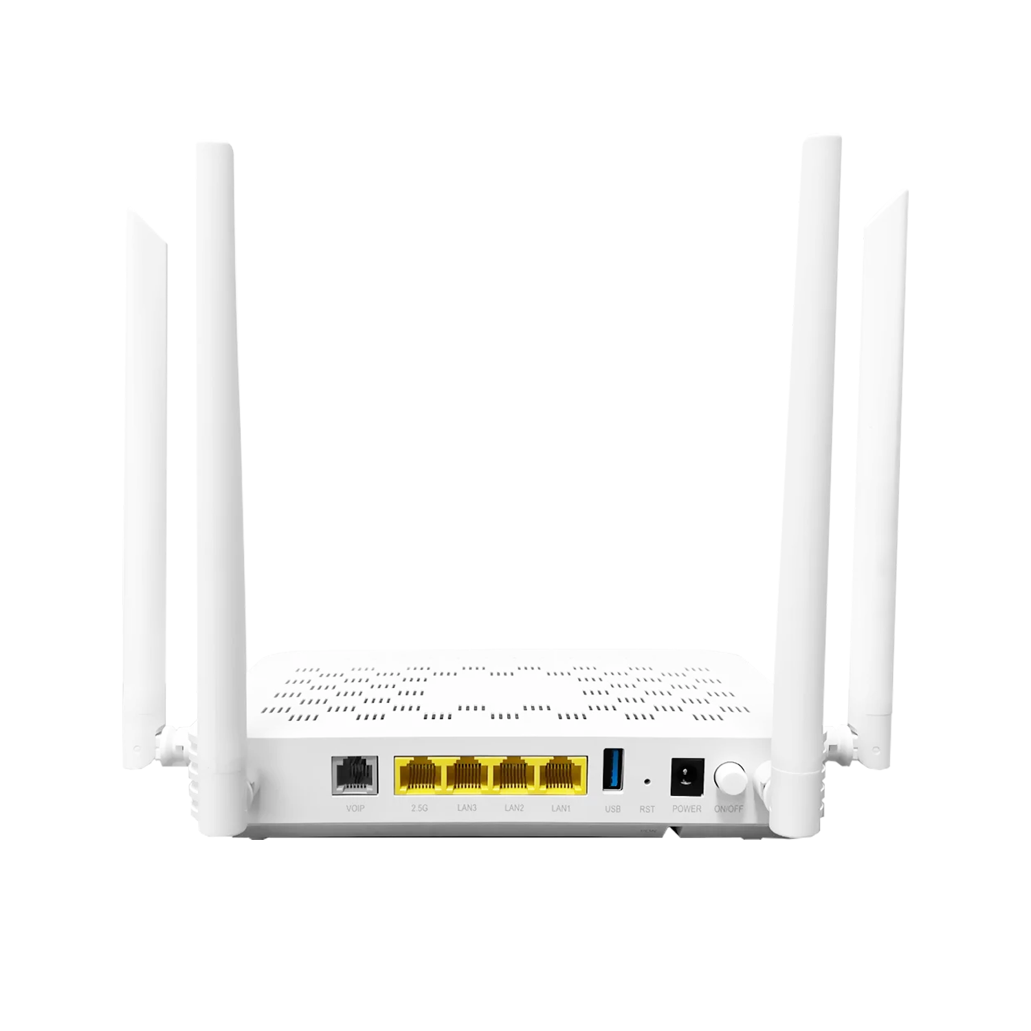 Powerful Signal Dual-band WIFI6 XGPON AX3000 1*2.5G 3*GE VOIP USB XGPON ONU ONT