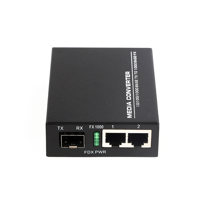 High Quality Media Converter SFP 1000Mbps Gigabit Fiber Optic Media Converter SFP