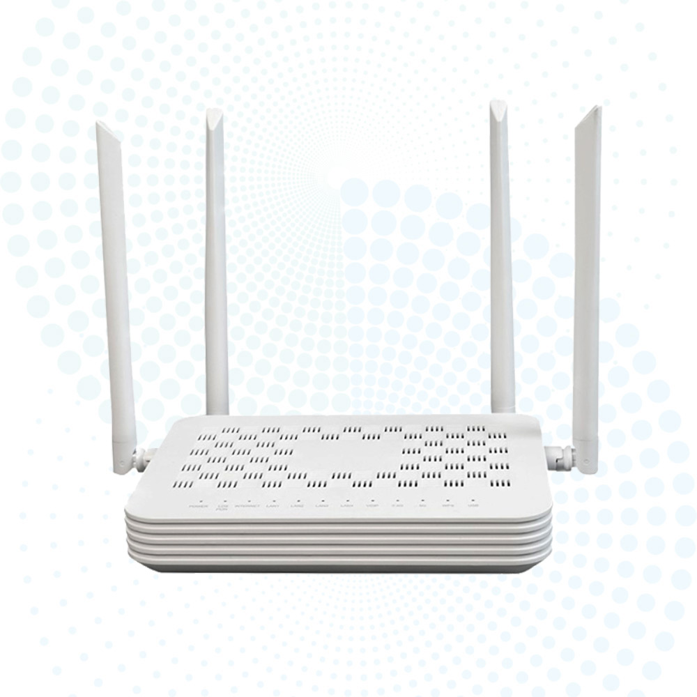 Dual Band WIFI5 4GE+1USB+WiFi5 4 Port ONU AC1200 GPON EPON FTTH INFICOMO X2004