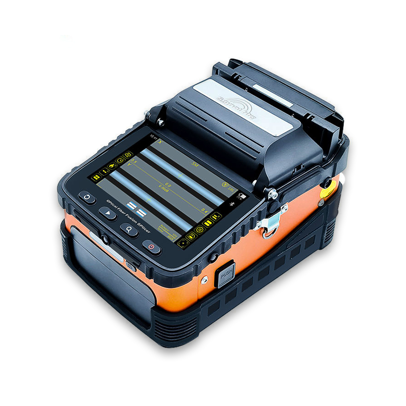 AI-6A Automatic Optical Fiber Fusion Splicer Intelligent FTTH Splicing Machine with 8s Splicing Time and 60dB Return Loss